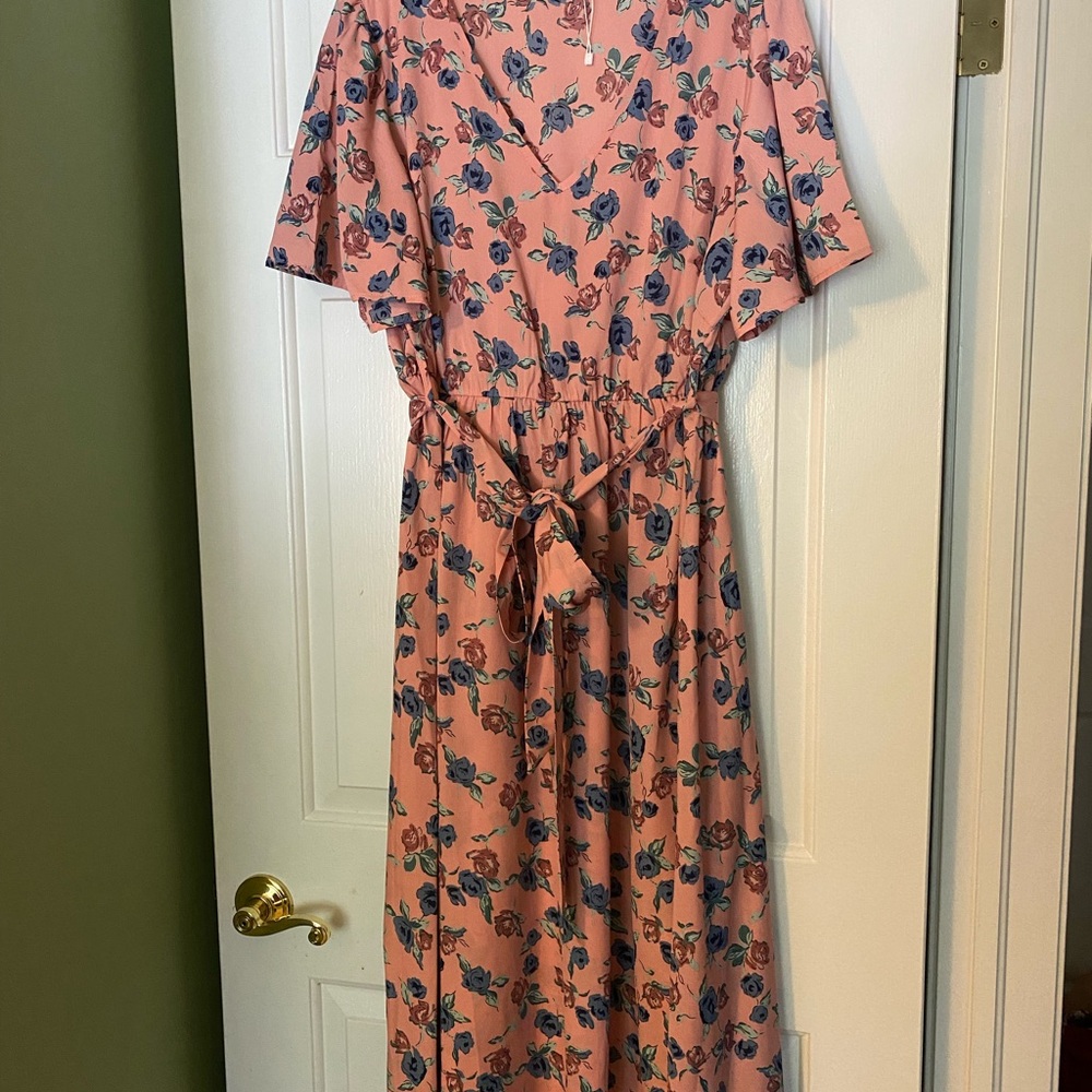 Floral Pink Dress